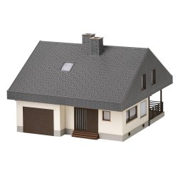 Faller HO 130644 Bungalow med pladetag 134 x 121 x 92 mm.