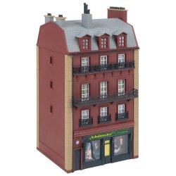 Faller HO 130713 rustrde byhus, fordelt p fire etager 105 x 111 x 206 mm