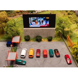 Faller HO 130880 Drive-in teater Laserskret model