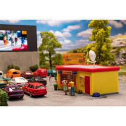 Faller HO 130880 Drive-in teater Laserskret model