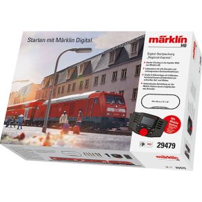 M�rklin 29479 DB AG starts�t med MFX og diesellyd regional togs�t 