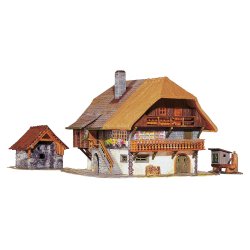 Faller HO 131324 Schwarzwald bondegrd 146 x 126 x 99 mm, 70 x 57 x 44 mm, 41 x 21 x 23 mm