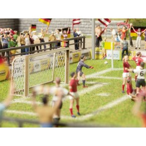 Noch HO 14399 Fodboldmål og flag