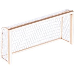 Noch HO 14399 Fodboldm&aring;l og flag