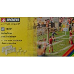 Noch HO 14399 Fodboldm&aring;l og flag