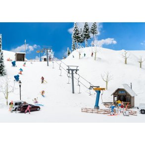 Faller HO 134003 skilift med kiosk