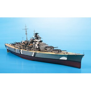 Trumpeter 3702 Bismarck tyske slagskib plastik kit
