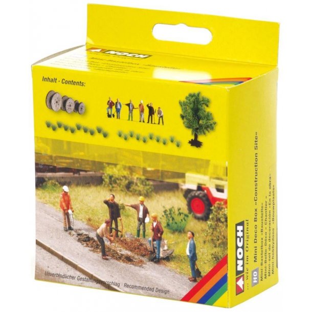 Noch HO 75130-2 figur st Mini-Bastelbox Baustelle