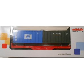 Mrklin 44700 DB AG godsvogn med container