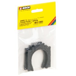 Noch 34400 spor N tunnel portal en vejs 5,5 x 6,5 cm.