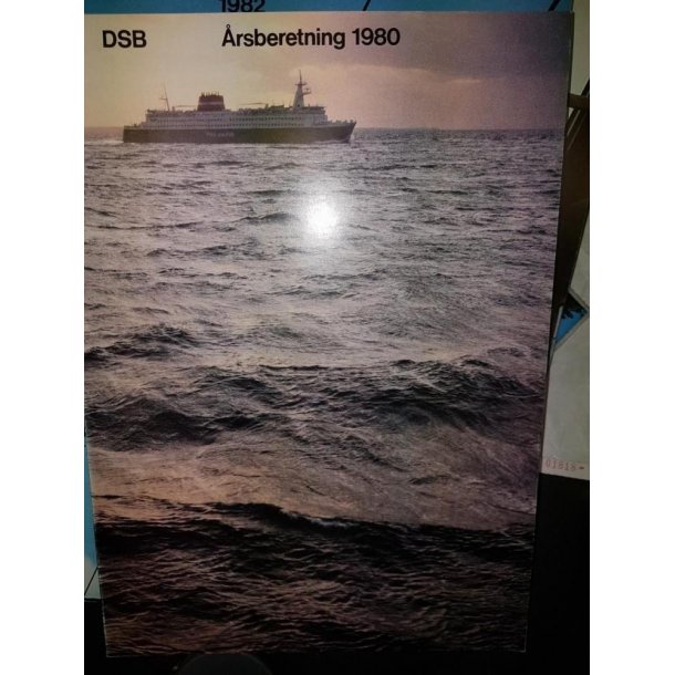 1980 DSB &aring;rsberetning 1980