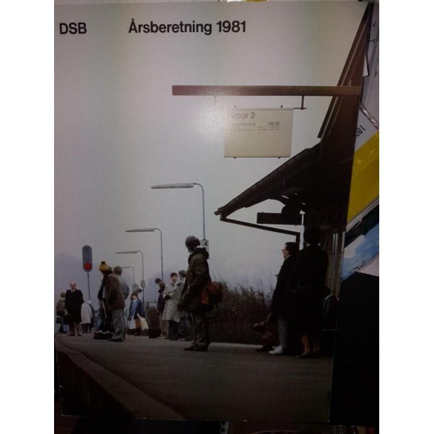 1981 DSB &aring;rsberetning 1981