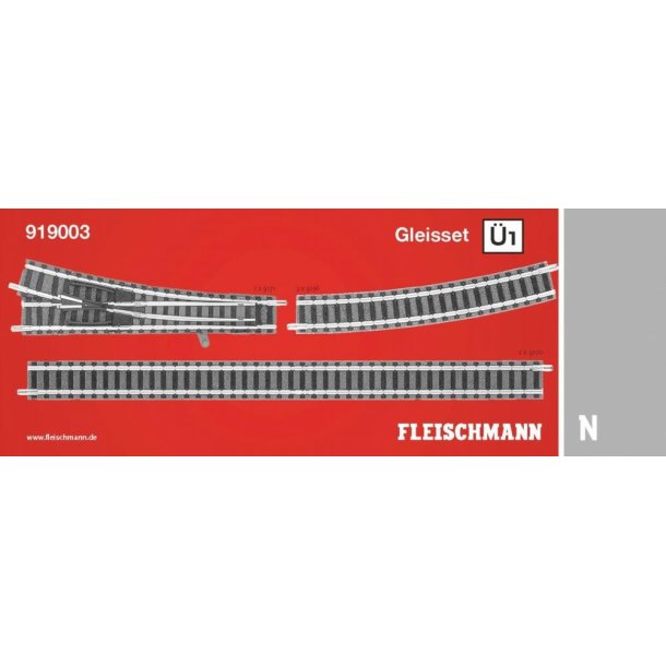 Fleischmann 919003 spor N skinnest