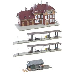 Faller HO 190288 baneg�rd Weidenbach s�t
