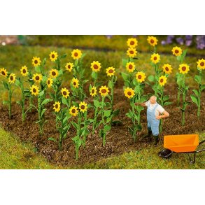 Faller HO 181256  solsikke 16 stk. Hjde 2 cm.