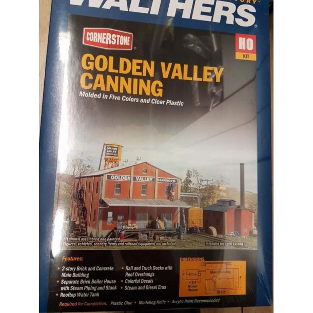 Walthers HO 933 3018 gods bygning