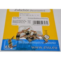 ESU 50707 strmoptag til belysning i vogne 