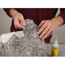 Noch O/HO/TT/N 60301 Knitterfelsen&lrm; "Grossglockner"&lrm; &lrm;Lngde:&lrm; &lrm;450,00 mm&lrm;. &lrm;Bredde:&lrm; &lrm;225,00 mm&lrm;