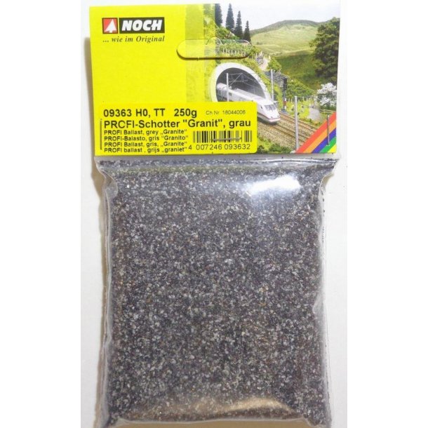 Noch HO/TT 09363 Ballast granit 250 gr.