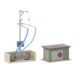 Faller HO 144062 Drikkevandssystem 48 x 42 x 78 mm, 38 x 26 x 20 mm.