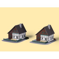 Auhagen spor N 14452 Bindingsvrk huse 2 stk. 100 x 80 x 60 mm.