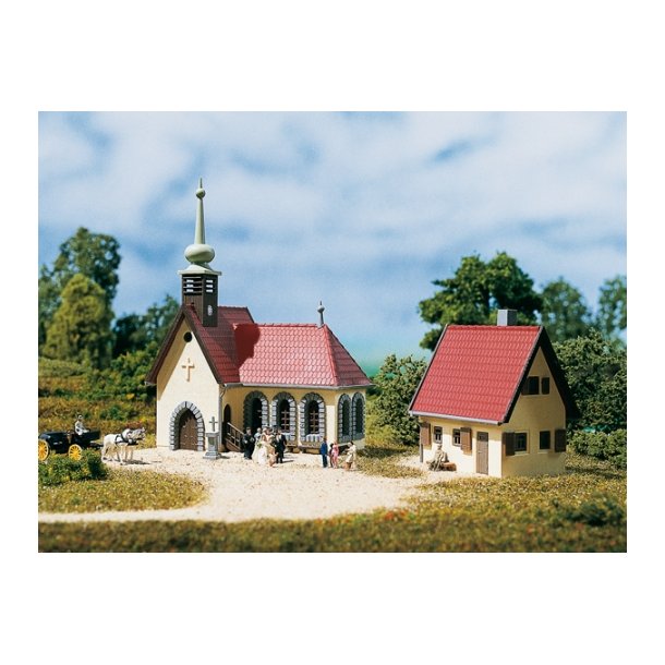 Auhagen spor N 14461 Landby kirke samt prstebolig