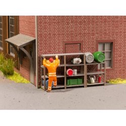 Noch HO 14203 industri reol 3x2 stk.