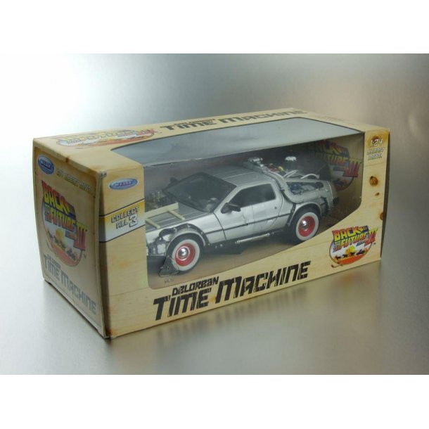 Welly 22444 Back To The Future III Delorean Time 