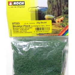 Noch alle str. 07333 Flocken mrke grn fin 3 mm. Hj 20 gram