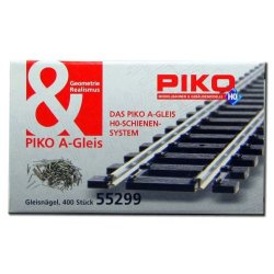 Piko 55299 skinnes�m 400 pakke med 400 stk.