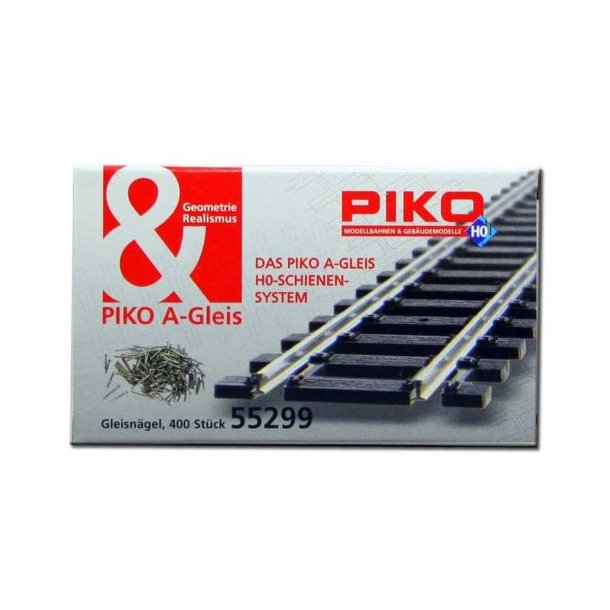 Piko 55299 skinnes�m 400 pakke med 400 stk.