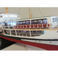 Turk Modell A141 Pasabahce Bosperus frge lngde 85,6 cm. Hjde 27,5 cm Med Led belysning Skala 1:87