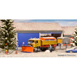 Kibri HO 15013 Sprederstruktur og sneplov 2 styk