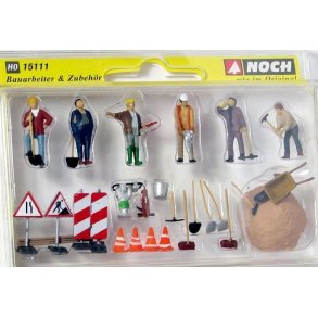 Noch HO 15111 figurs�t Bygningsarbejdere og tilbeh�r