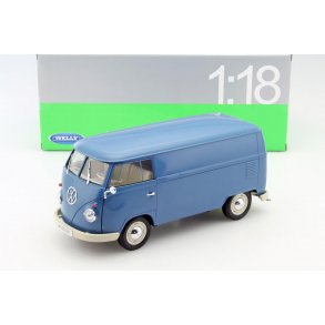 Welly 18053 VW folkevognrugbrd T1 rgang 1963 bl Skala 1:18