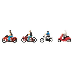 Faller HO 151669 figur s�t Motorcyklister