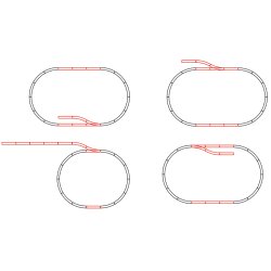 LGB 19901 spor G Sidespor st