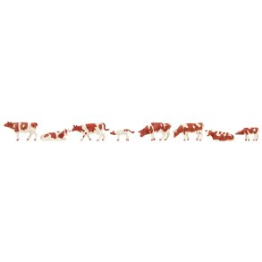 Faller HO 151903 figur s�t K�er, brunplettede