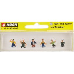 Noch HO 15244 figur st Lastbilchauffr og passager