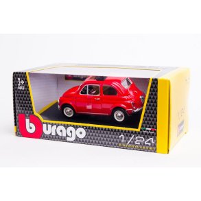Burago 22099 Fiat 500L 1968 Red 