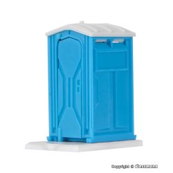 Viessmann HO 1545 Mobilt toilethus med flytted�r og en bygningsarbejderfigur. 