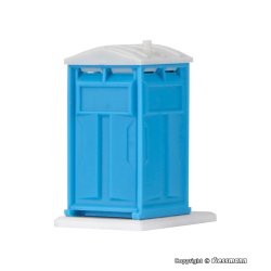 Viessmann HO 1545 Mobilt toilethus med flytted�r og en bygningsarbejderfigur. 