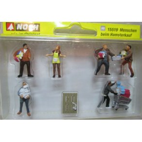 Noch HO 15519 figur s�t Folk hamstere varer