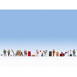 Noch HO 16220 figur st "Vinterdag"