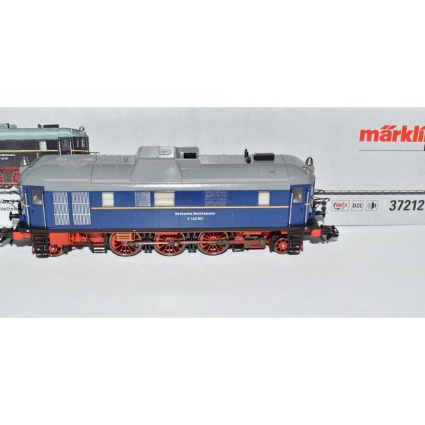 MHI Model. Mrklin 37212 DRG Dieselhydraulisk lok  V140 001 med MFX+ og diesellyd 