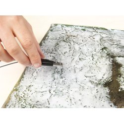 Noch 60112 alle str. Gras-Master 3.0 med sigte til forskellige lngdegrs fibre, 8 x 1,5 V batterier