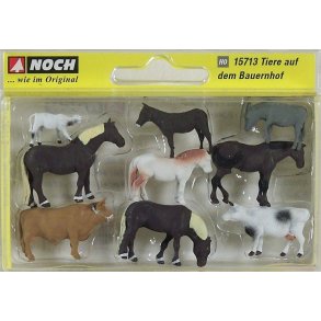Noch HO 15713 figur s�t Dyr p� g�rden
