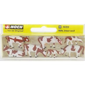 Noch HO 15723 figur st Ker, brun-hvide