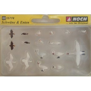 Noch HO 15774  figur s�t Svaner og �nder 