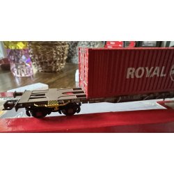 ACME HO 90251 DSB b�rrevogn typ Sgns med 40 Fod container  Royal Arctic